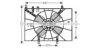 AVA QUALITY COOLING DU7504 Fan, radiator